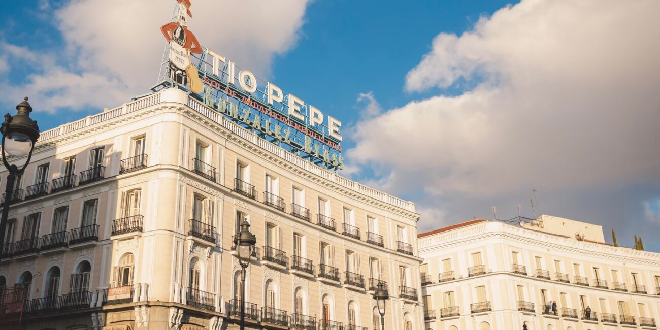 neoclassical townhouses in madrid spain