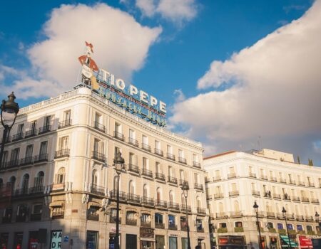 neoclassical townhouses in madrid spain