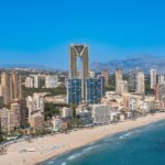 benidorm skyline with intempo building